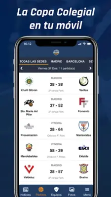 Copa Colegial android App screenshot 3